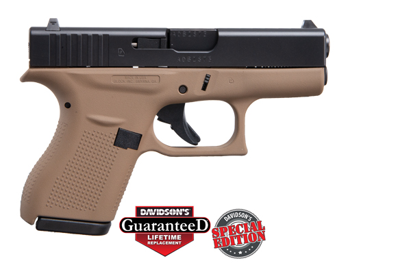 Handguns Apollo Custom|Glock 42 380AUTO GLK 42 380 6RD DDE BLK